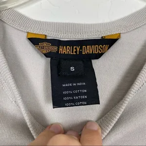 Harley Davidson Motorcycles Grey Logo Tshirt thumbnail 5