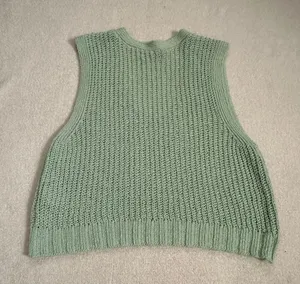 American Eagle Cropped Knit Sweater Vest thumbnail 3