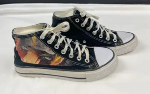 Lipira Star Canvas Naruto Hi top Skate Shoes womens size 8 SKU 4174 thumbnail 1