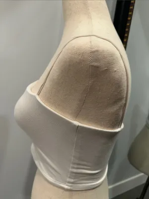 Windsor White Spaghetti Strap Cropped Camisole thumbnail 2