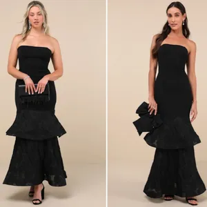 LULUS Prom Chic Wedding Holiday Sexy Elegant Vixen Sophisticated Cocktail Maxi thumbnail 5