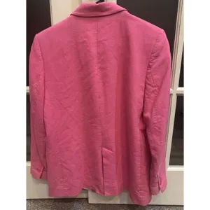 Zara Women's Blazer Size S Hot Pink Corporate Barbie‎ Preppy Spring Business thumbnail 2