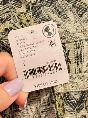 NWT Free People Dahlia Wide-Leg Pants Lemongrass Combo MSRP $198 Size 4 thumbnail 9