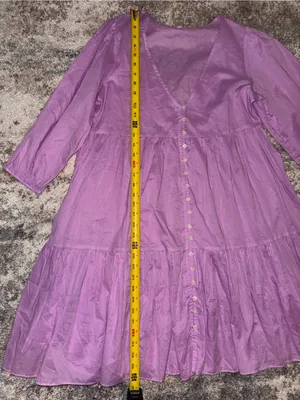 J. Crew Lilac Button-Front Dress thumbnail 7