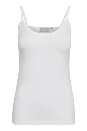 Inwear Finesse white spaghetti strap cami tank top size S small thumbnail 12