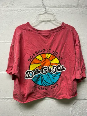 Comfort Colors Delta Chi Theta 2019 Formal Tee thumbnail 4