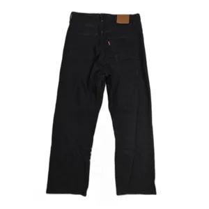 Mens Levis Ribcage Straight Ankle Jeans Black Size 28 thumbnail 3