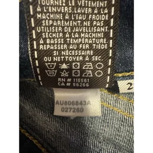 7 For All Mankind‎ Jeans Women’s 29 Blue The Skinny Crop Roll Stretch Preppy thumbnail 9