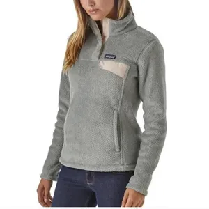 PATAGONIA Re-Tool Snap-T Fleece Pullover Women M Gray Outdoor Travel Timeless thumbnail 14