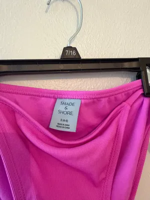 NEVER WORN Shade & Shore Bikini Set Magenta thumbnail 7