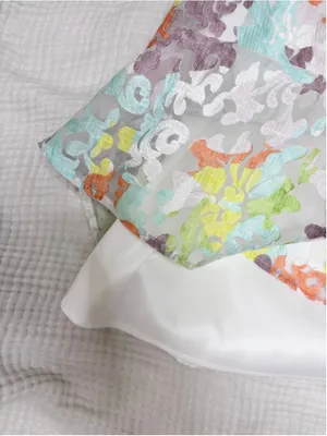 Women's Belle Badgley Mischka Mini Dress Size 4 White Multi-color thumbnail 11