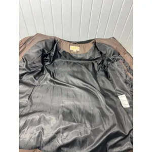 Michael Kors Womens‎ Brown Quilted Puffer Jacket Funnel Neck Winter Coat Medium thumbnail 12
