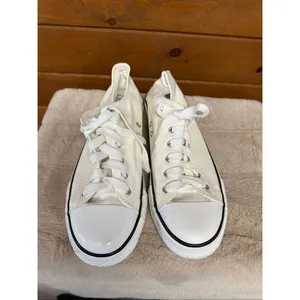All Sport White canvas Sneakers Sz 43 (12.5)NWOT *** thumbnail 6