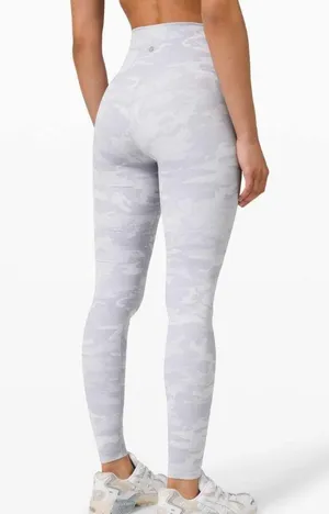Lululemon Wunder Under High Rise Tight 28” – Inconspicuous Camo Jacquard Alpine thumbnail 1