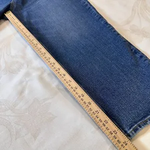 Abercrombie & Fitch Size 32/14 The Mom Hi Rise Curve Love‎ Distressed Denim Jeans thumbnail 5