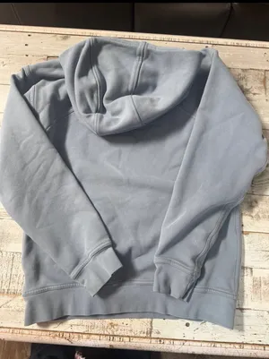 Lululemon Size 4 All Yours Graphic Hoodie Wordmark Blue thumbnail 4
