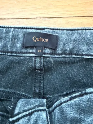 Quince Luna Stretch Flare Jeans Greyed Out Size 29 thumbnail 7