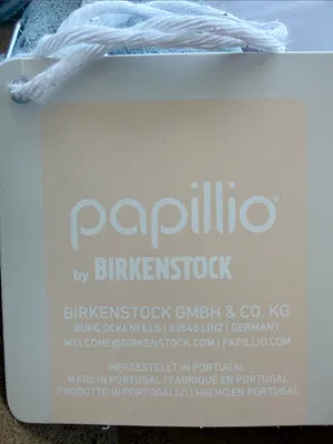 Papillio by Birkenstock Arizona Papillio Chunky Slide in Mineral Blue thumbnail 12