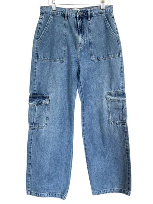 Hidden Jeans Cargo Pocket Dad Jeans Women’s Size 28 thumbnail 5