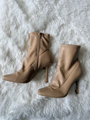 Gianni Bini Tan Leather Boots thumbnail 3