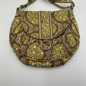 Vera Bradley Purse Shoulder Bag Sittin' In A Tree Retired Pattern thumbnail 4