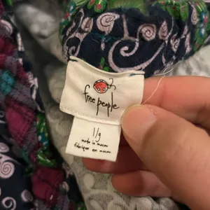 Free‎ people wide leg floral boho pants L thumbnail 4