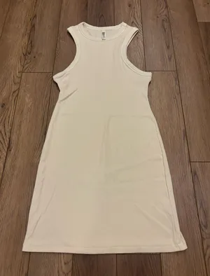 SKIMS cream dress  thumbnail 1
