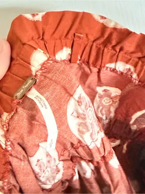 Free People Leanna Tube Dress in Orange Rust thumbnail 6