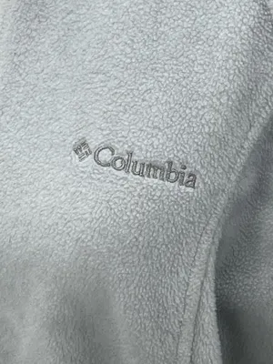Columbia Sportswear Womens Gray Fleece Full Zip Active Outdoors Jacket Medium thumbnail 2