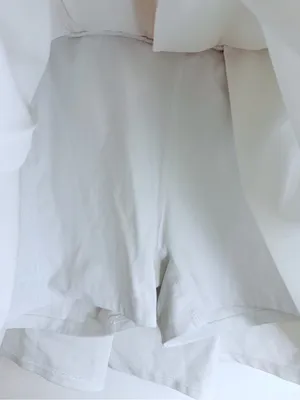 Abercrombie & Fitch White Tennis Skirt with Built-In Shorts Athletic Pleated S thumbnail 3