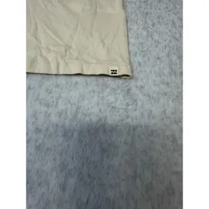 Billabong Essentials Womens XS Cream Beige Cotton Short Sleeve Cropped Tee NWOT thumbnail 2
