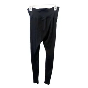 Year Of Ours Black Veronica Ribbed Athletic Leggings‎ thumbnail 2
