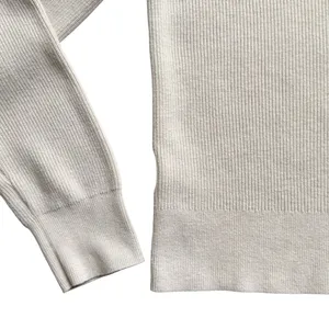 Lululemon Cotton-Blend Mock-Neck Sweater Heathered Bone Small Women’s W3HBGS thumbnail 4