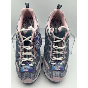 Skechers D'Lites Women Navy Pink Running Walking Sneakers Women’s 8 SN 11955 New thumbnail 3