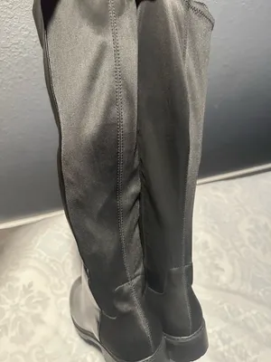 Anne Klein Black under the knee women Boots thumbnail 4