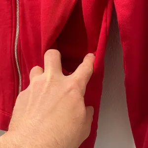 Armani Exchange Vibrant Red Bomber Hoodie - Medium thumbnail 8
