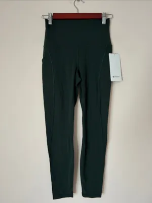 Lululemon Align High Rise green leggings 25” thumbnail 2