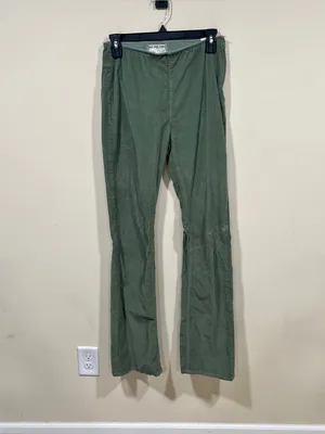 NWT olive green We The Free by Free People pull-on corduroy pants size 28 thumbnail 3