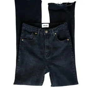 Rolla’s Women’s East Coast High Rise Black Denim Cropped Bootcut Jeans Size 27 thumbnail 3
