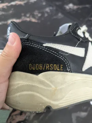 Golden Goose Deluxe Brand Running Sole In Black Nappa And Suede Sneakers thumbnail 8