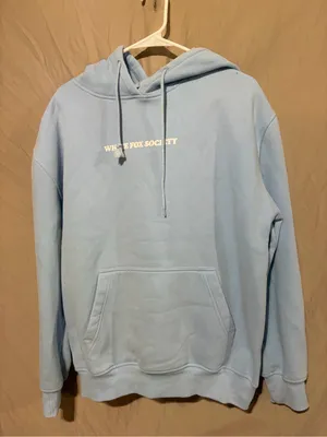 White fox sweatshirt thumbnail 1