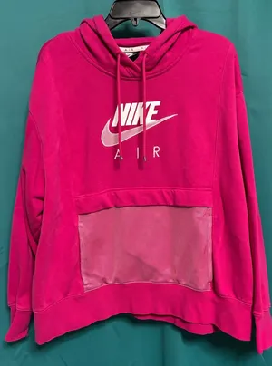 Nike Women's Fuchsia Hoodie thumbnail 1