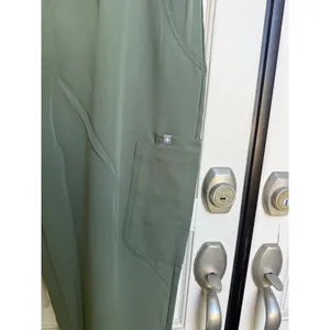 FIGS Women Relaxed Uman Jogger Scrub Pants Olive Green High Waisted Size XXL NWT thumbnail 4