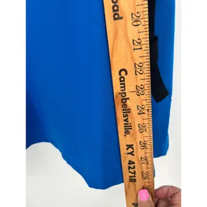 Nurse Mates Olivia Heart Scrub Women 2X Royal Blue Black Trim Top 981505 Medical thumbnail 8
