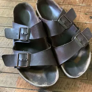 Birkenstock Arizona brown ortho arch support cork 9/40 sandals thumbnail 1