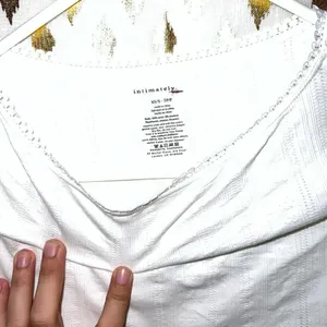 NWOT Free people intimately white bodysuit size XXS￼ thumbnail 2