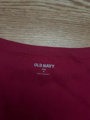 Red old navy long sleeve thumbnail 2