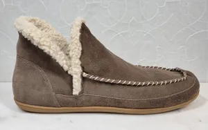 Blondo Serene Slippers Womens 11 Brown Suede Sherpa Lining Waterproof Moccasin thumbnail 1