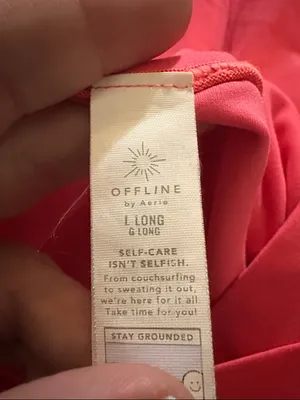 OFFLINE By Aerie Real Me High Waisted Crossover Legging, Large Long thumbnail 5