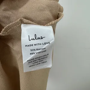 Lulus Sleek and Sweet Champagne Satin Cutout Backless Slip Midi Dress XL NWT thumbnail 7